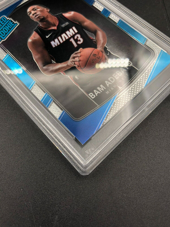 2017-18 Panini Donruss Optic Rated Rookie Bam Adebayo #187 PSA 9 MINT