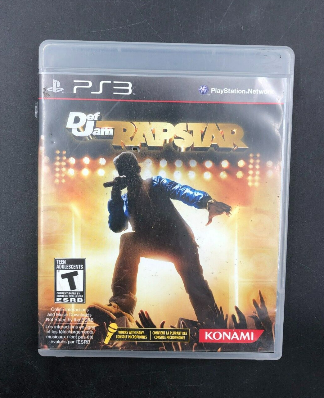 Def Jam Rapstar (PlayStation 3, PS3) w/ Manual
