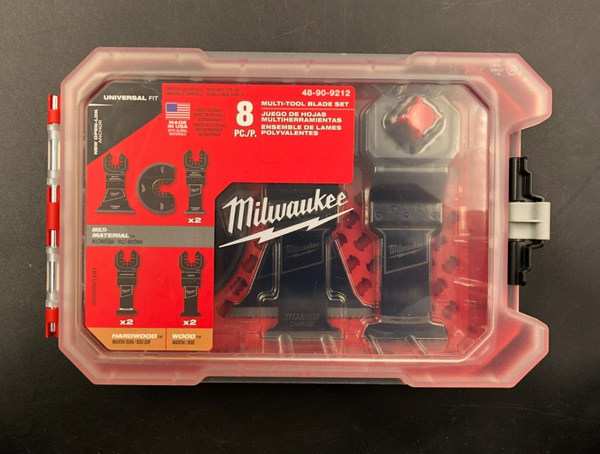Milwaukee 48-90-9212 8pc. Multi-Tool Blade Set - Universal Fit - NEW