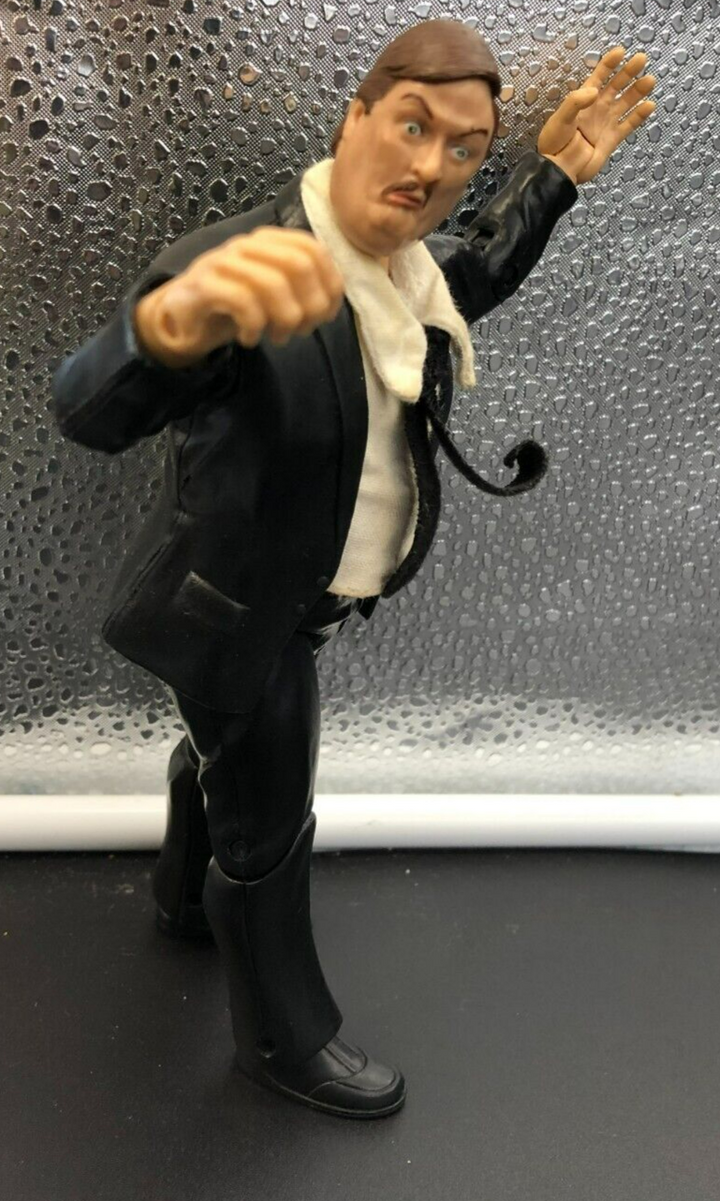 *AS-IS* 2004 JAKKS Pacific WWE Paul Bearer Wrestling Figure *USED, SEE PICS*