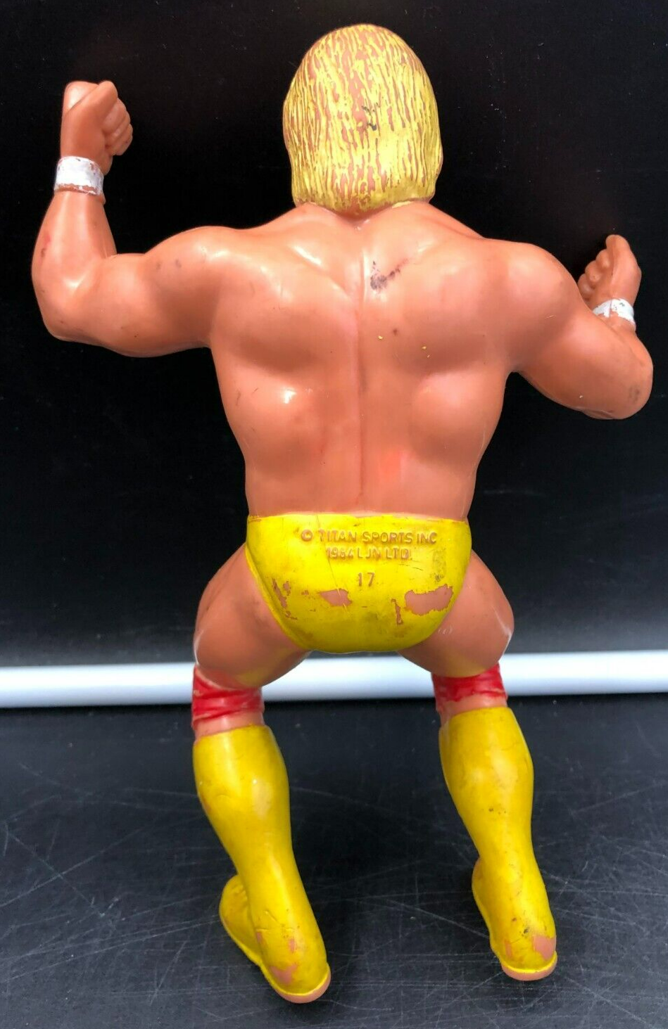 1984 Titan Sports LJN LTD 17 - WWF 8" HULK HOGAN Wrestling Figure