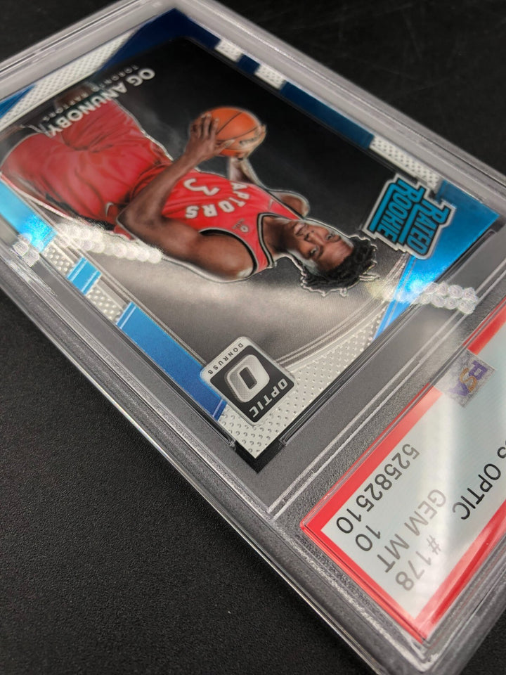 2017-18 Panini Donruss Optic Rated Rookie OG Anunoby #178 PSA 10 GEM MINT
