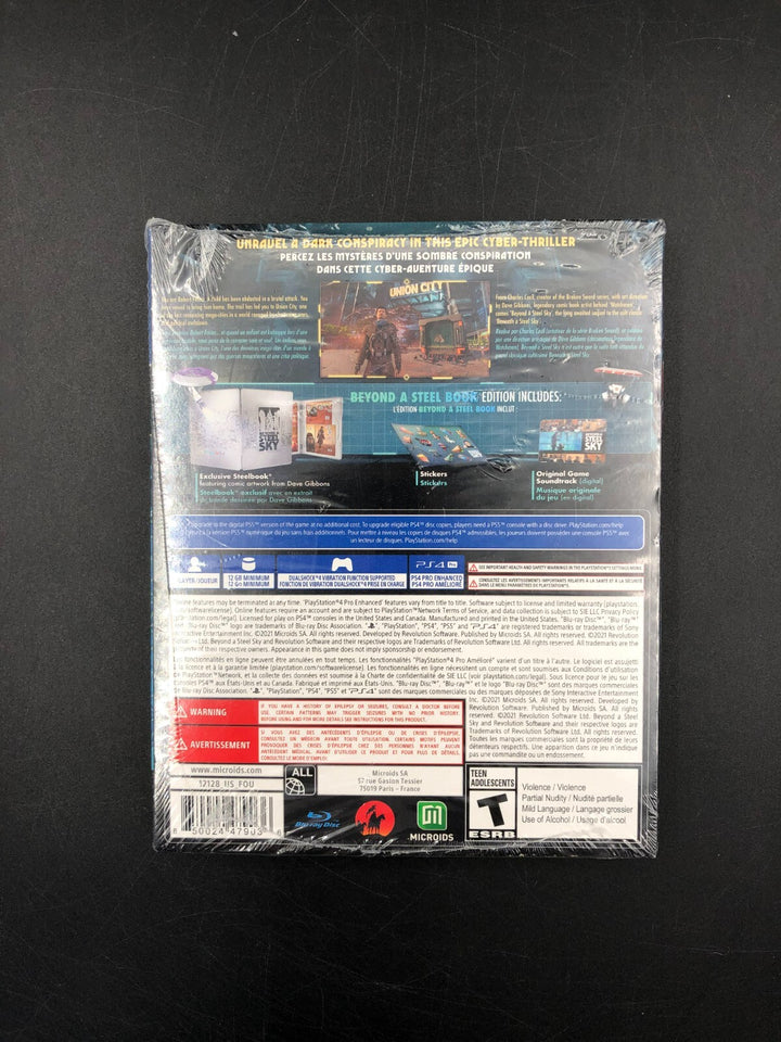 Beyond a Steel Sky Beyond a Steel Book Edition PS4