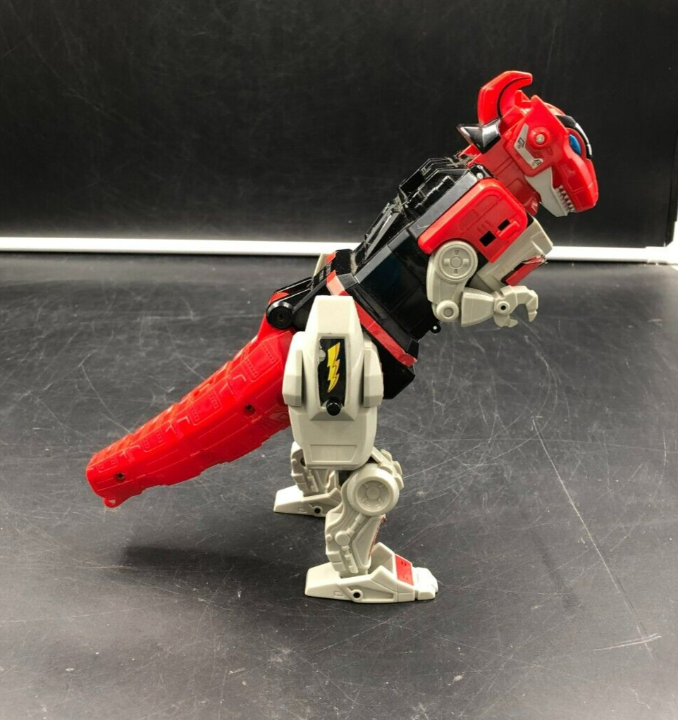 1991 Bandai Mighty Morphin Power Rangers Red T-Rex Zord Megazord Action Figure