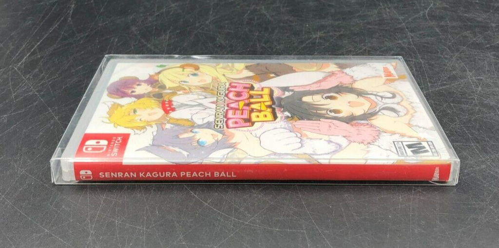 Senran Kagura Peach Ball (Nintendo Switch) w/ Case - NEW SEALED