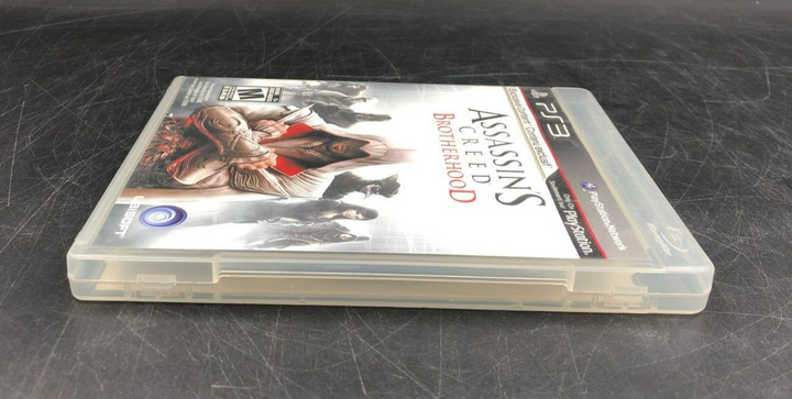 Assassin's Creed: Brotherhood (PlayStation 3, PS3) w/ EN/FR Manuals