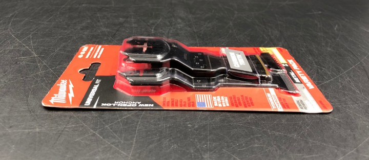 Milwaukee 49-10-9001 Open-Lok Anchor Universal Fit 3 PC. Variety Pack - NEW