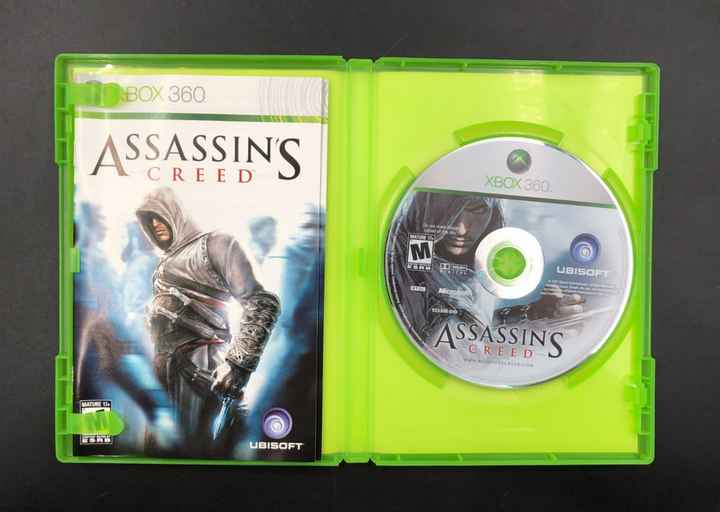 Assassin's Creed (Microsoft XBOX 360) w/ EN/FR Manuals