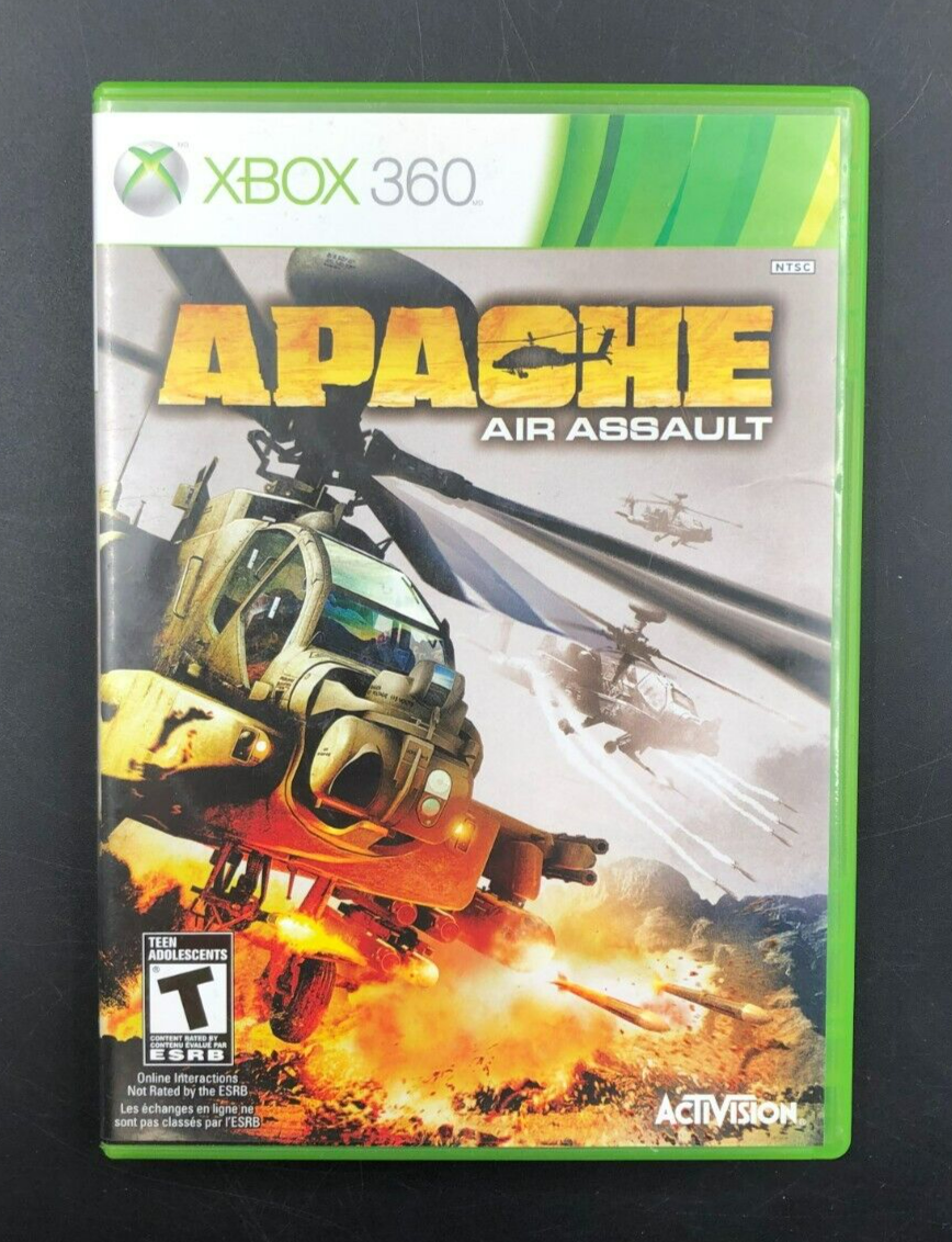 Apache Air Assault (XBOX 360) w/ Manual