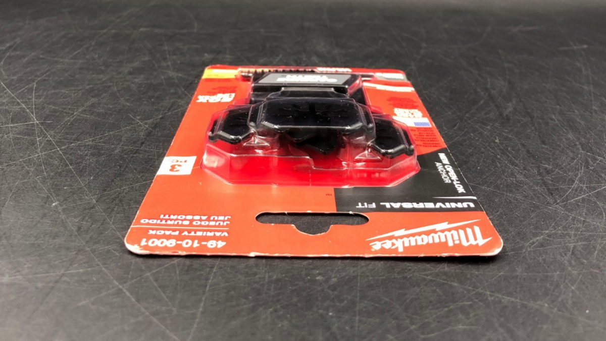 Milwaukee 49-10-9001 Open-Lok Anchor Universal Fit 3 PC. Variety Pack - NEW