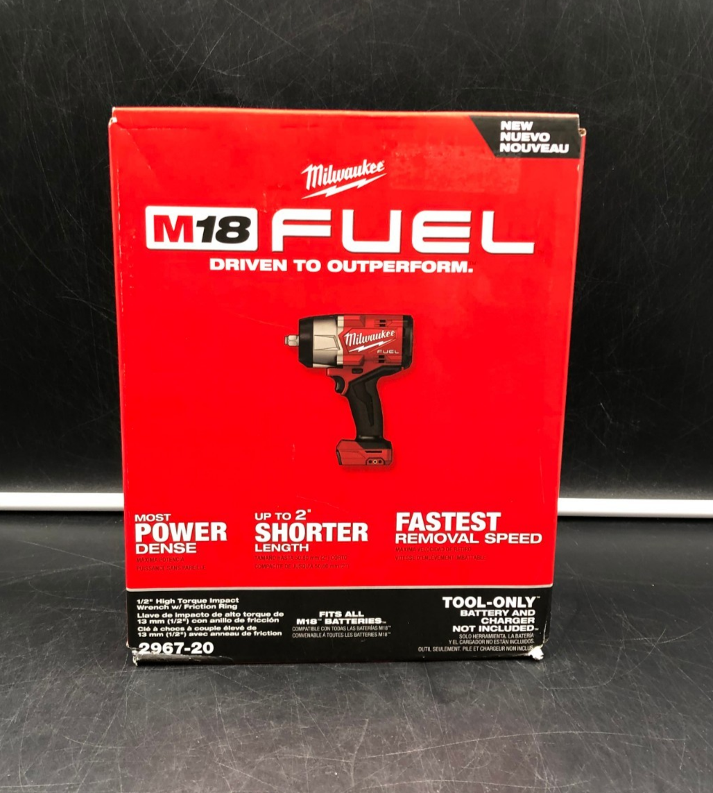 Milwaukee 2967-20 M18 Fuel 1/2" High Torque Impact Wrench (Tool-Only) - NEW