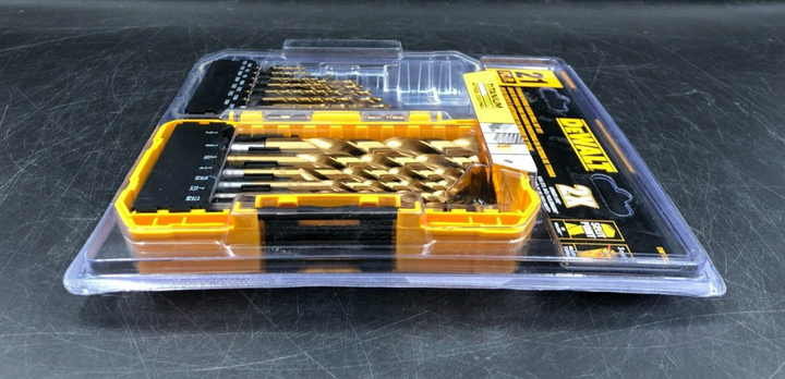 DeWalt (DW1342) 21 pc. Titanium Nitride Coated Drill Bit Set - BRAND NEW~~