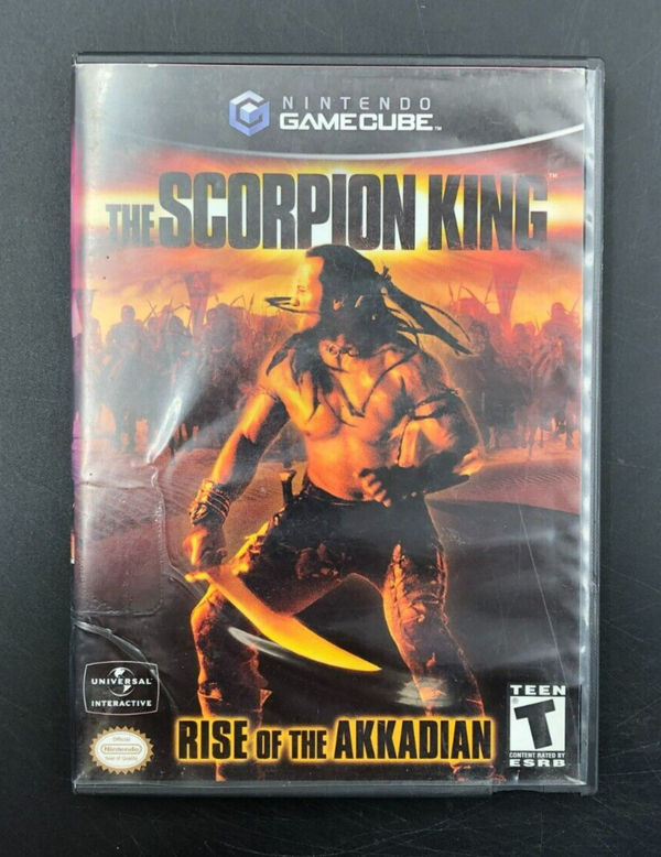 The Scorpion King: Rise of the Akkadian (Nintendo GameCube) w/ Manual
