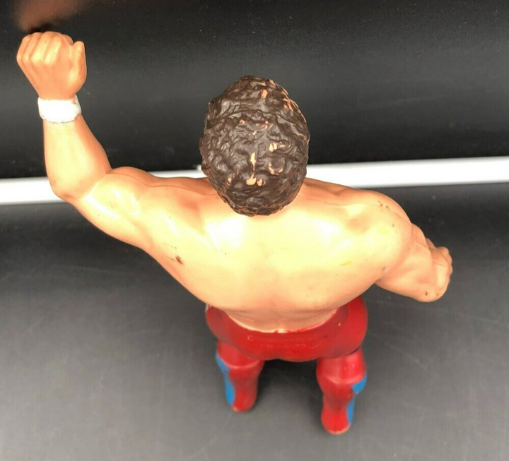 1986 Titan Sports LJN WWF 8" BRITISH BULLDOG DYNAMITE KID (Messy Hair) Figure