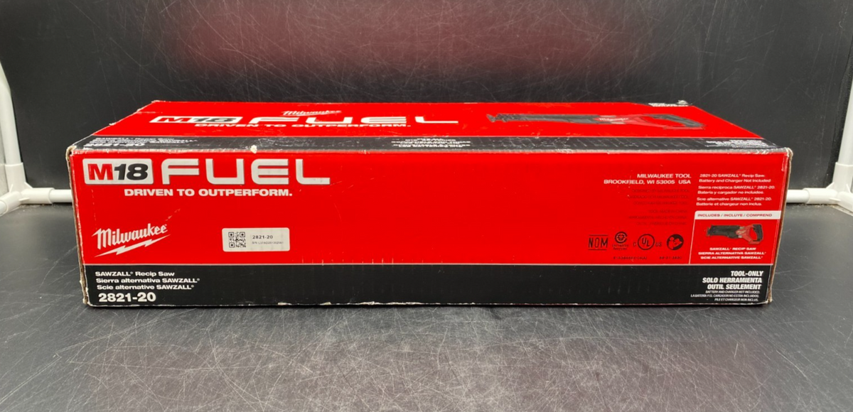 Milwaukee 2821-20 M18 Fuel Sawzall Reciprocating Saw (Tool-Only) - NEW