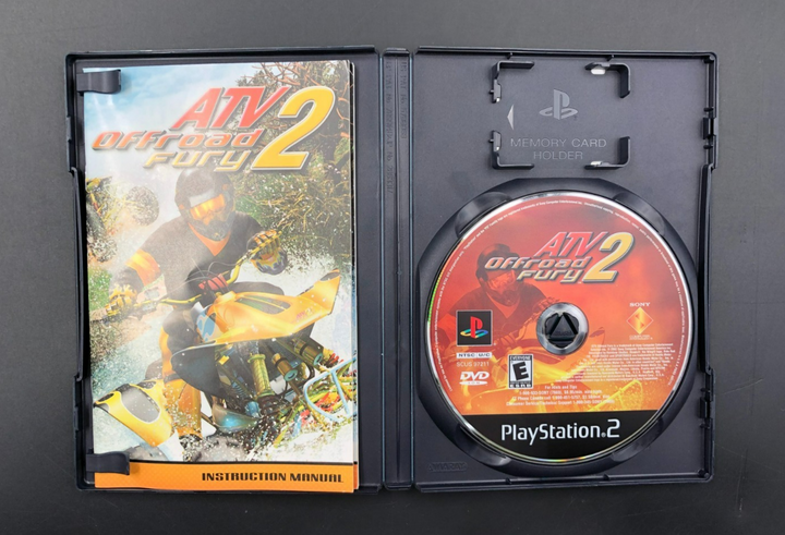 ATV Offroad Fury 2 (PlayStation 2, PS2) w/ EN/FR Manuals