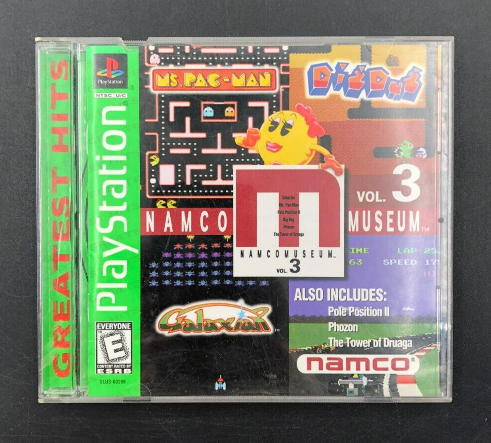 Namco Museum Vol. 3 Sony PlayStation 1