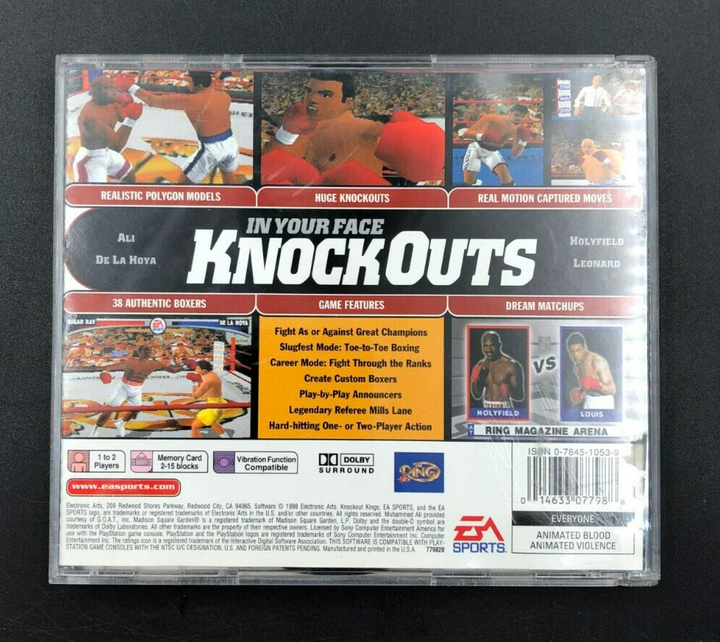 Knockout Kings Sony Playstation 1