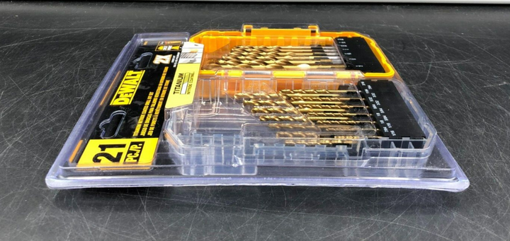 DeWalt (DW1342) 21 pc. Titanium Nitride Coated Drill Bit Set - BRAND NEW~~
