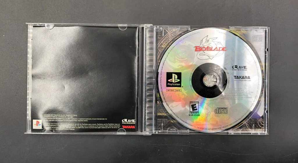 Beyblade - Let it Rip! (Sony PlayStation, PS1) in Case w/ Manual