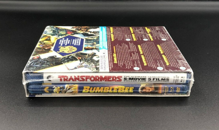 Bumblebee + Transformers - 6-Movie Collection (Blu-Ray) w/ Comic Book - NEW