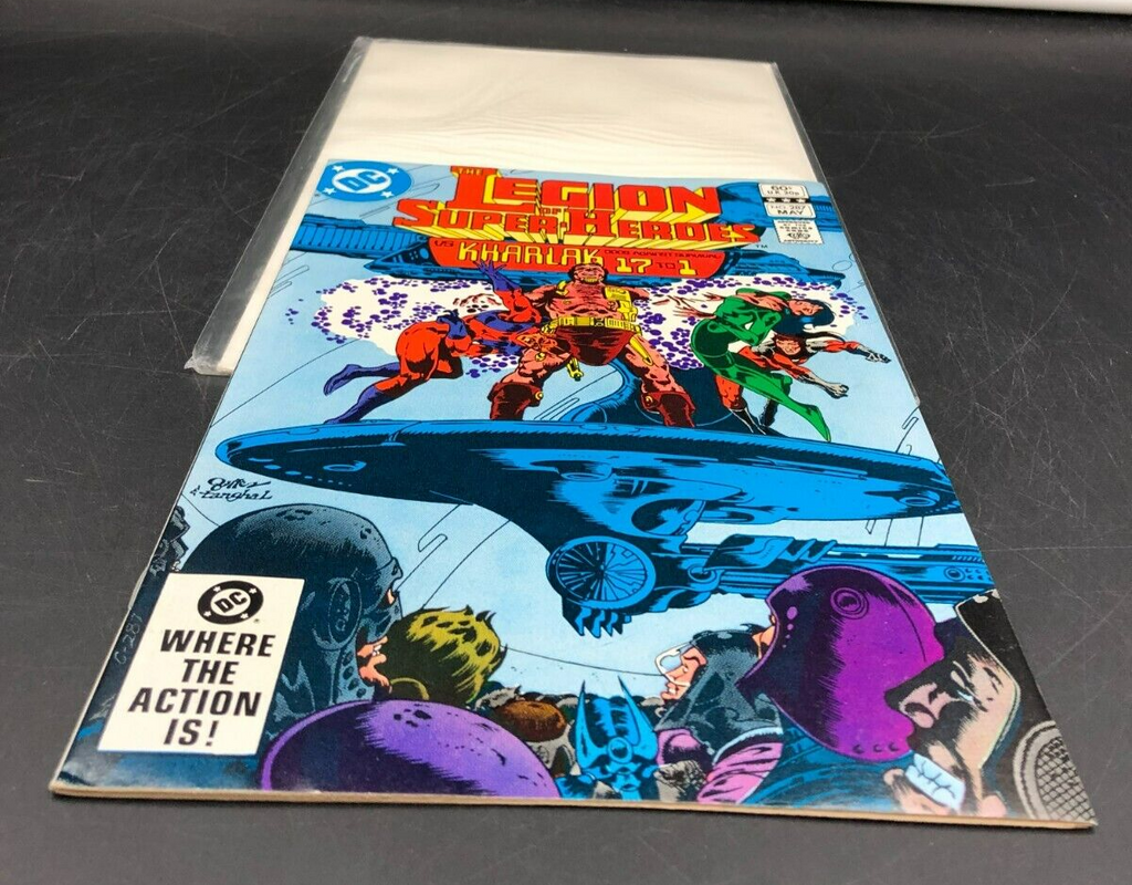 DC No.287 The Legion Of Super Heroes vs Kharlak 17 to 1 Comic Book