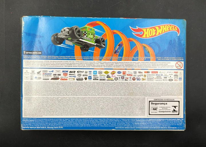 2019 Hot Wheels 10 Die-Cast Car Pack 1:64 Scale (54886) - NEW