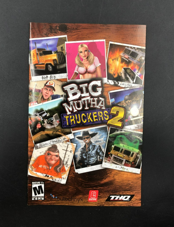 Big Mutha Truckers 2 (PlayStation 2, PS2) w/ Manual