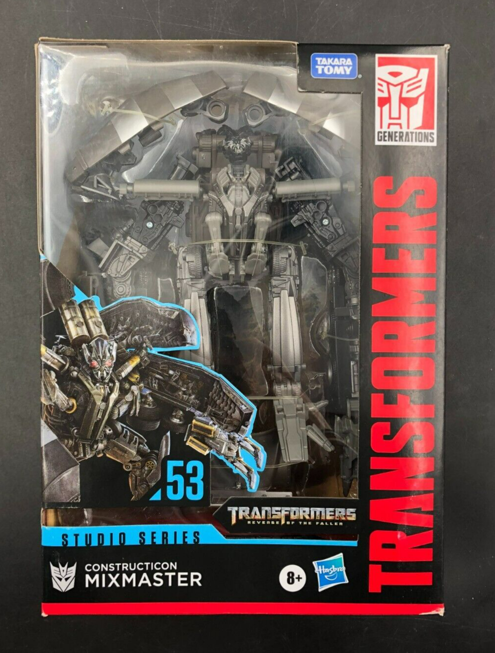 TOMY Studio Series #53 Transformers: ROTF - Construction Mixmaster Voyager Class