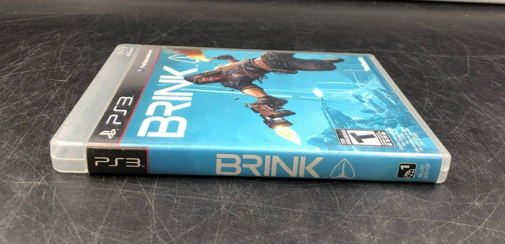 Brink (PlayStation 3, PS3) w/ EN/FR Manuals + Insert