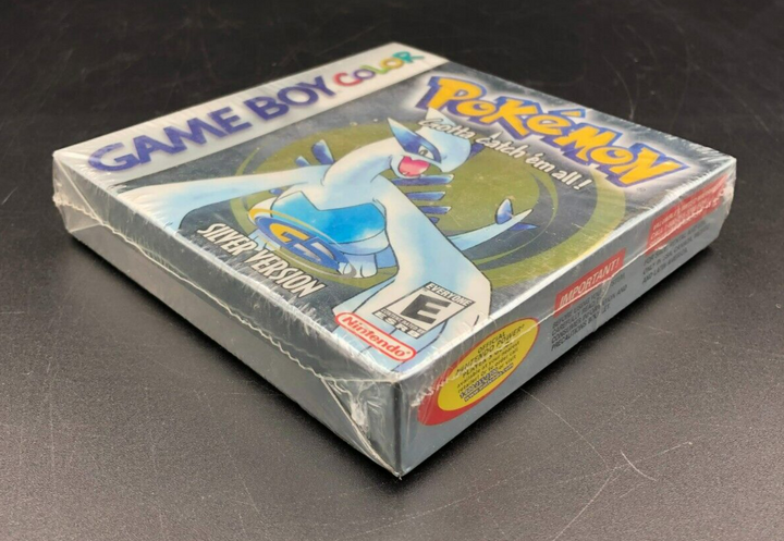 Pokemon: Silver Version (Game Boy Color, GBC) Canadian Variant - NEW SEALED