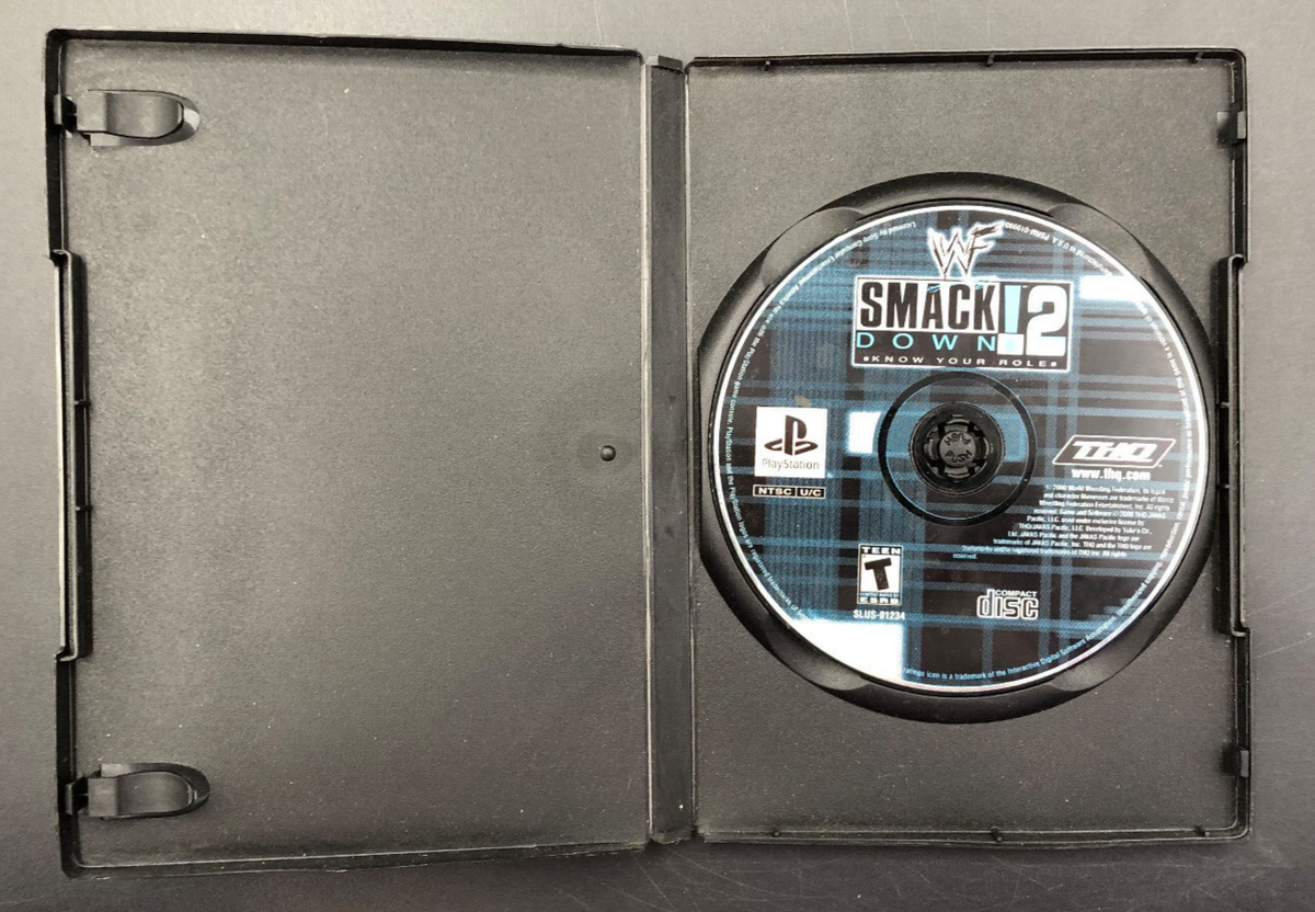 WWF SmackDown! 2: Know Your Role (Sony Playstation 1) Original Disc Only