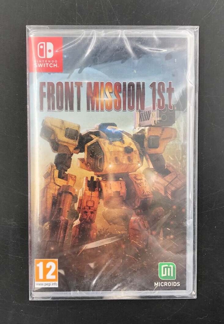 Front Mission 1st: Remake (Nintendo Switch) w/ Case PAL - NEW SEALED