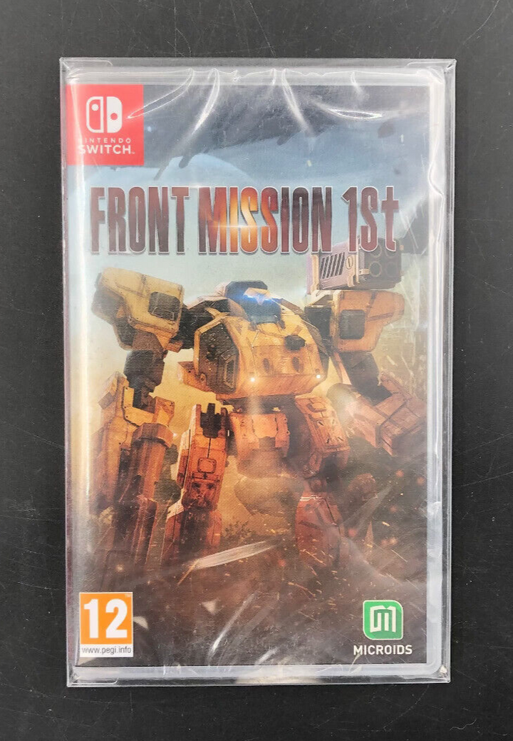 Front Mission 1st: Remake (Nintendo Switch) w/ Case PAL - NEW SEALED