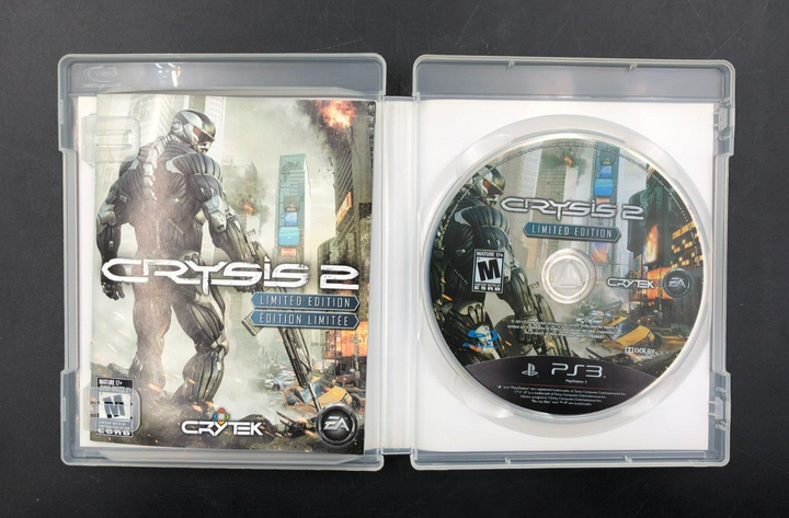 Crysis 2 - Limited Edition (PlayStation 3, PS3) w/ Manual