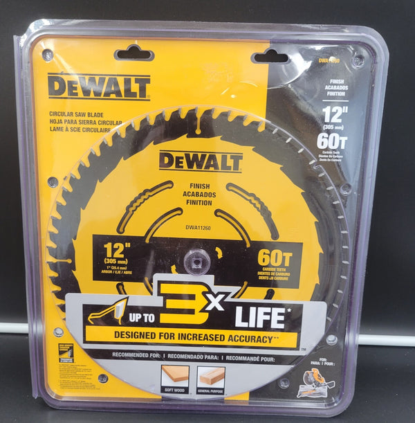DEWALT DWA11260: 12" Circular Saw Blade *BRAND NEW*