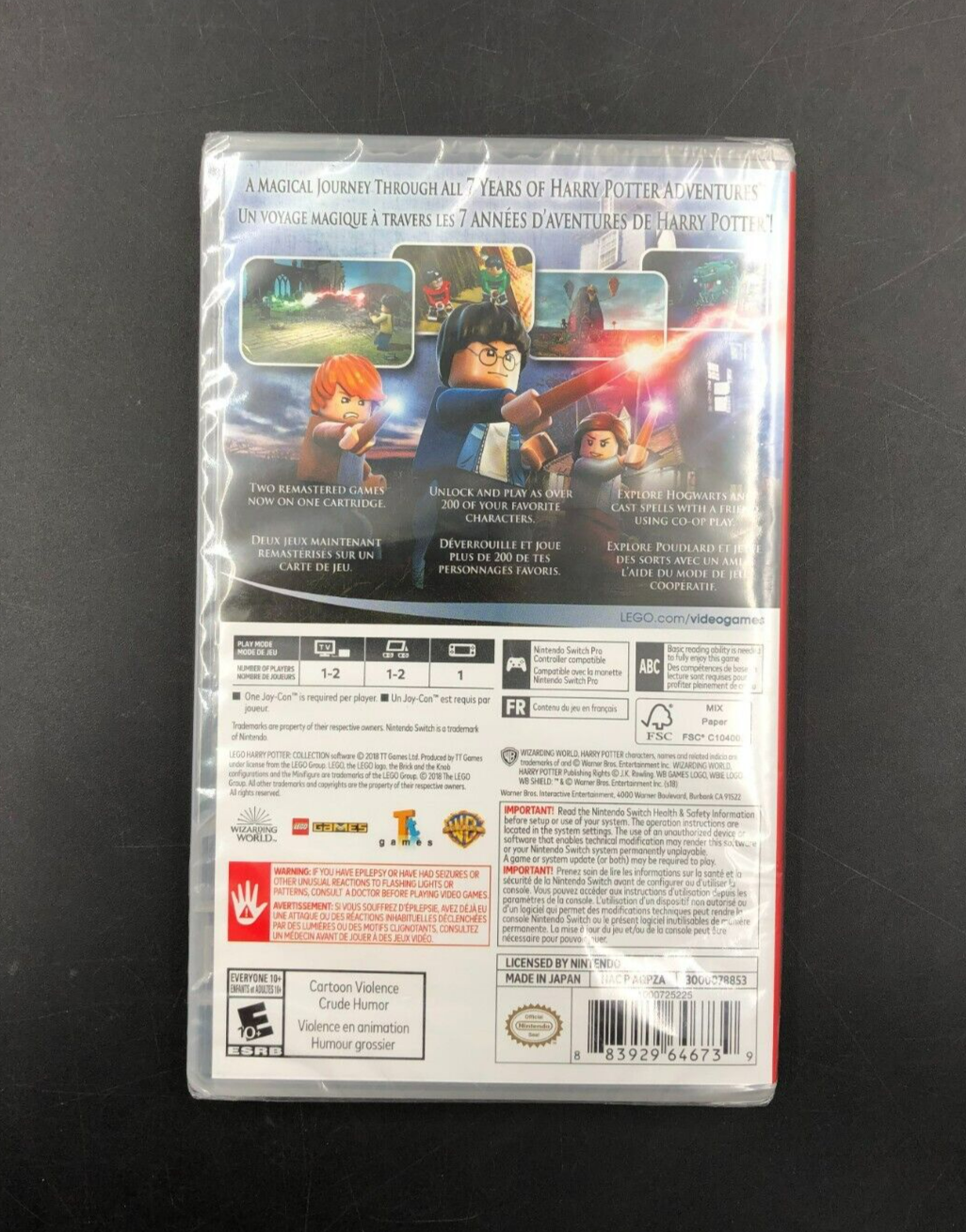 LEGO Harry Potter: Collection (Nintendo Switch) - BRAND NEW SEALED