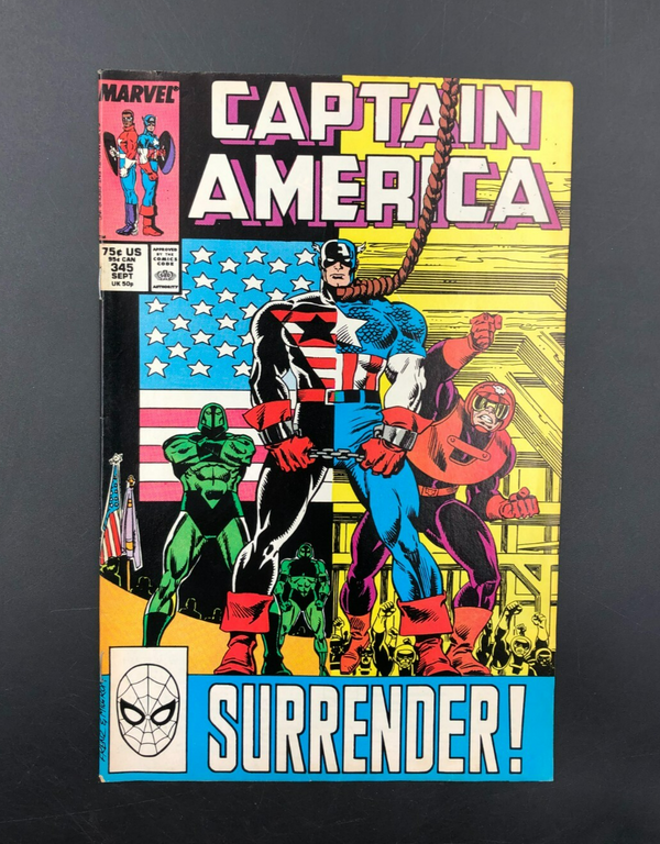 Captain America: Surrender! Issue #345 (Marvel Comics) Comic Book