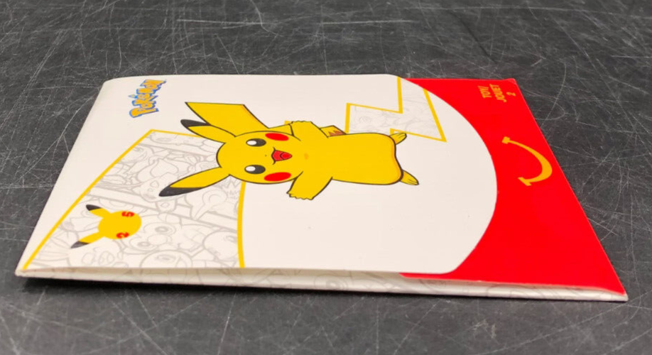 2021 POKEMON 25th Anniversary McDonald’s Happy Meal Booster Pack Toy 2 *NEW*