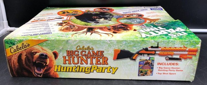 ACTIVISION: Cabela's BIG GAME HUNTER - Hunting Party XBOX 360 *NEW, DAMAGED BOX*