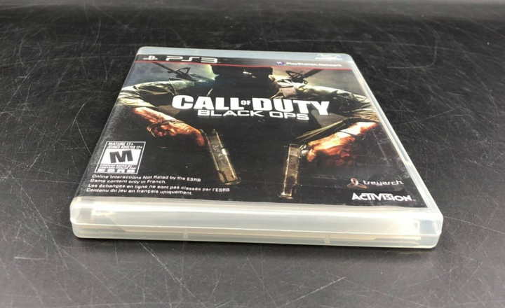 Call of Duty: Black Ops (Sony PlayStation 3, PS3) in Case w/ Manual