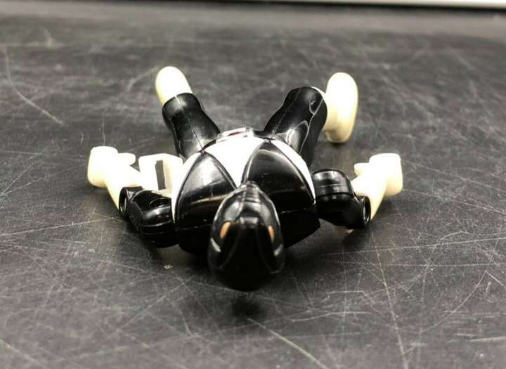 1993 Bandai Mighty Morphin Power Rangers - 4.75" Black Ranger Action Figure