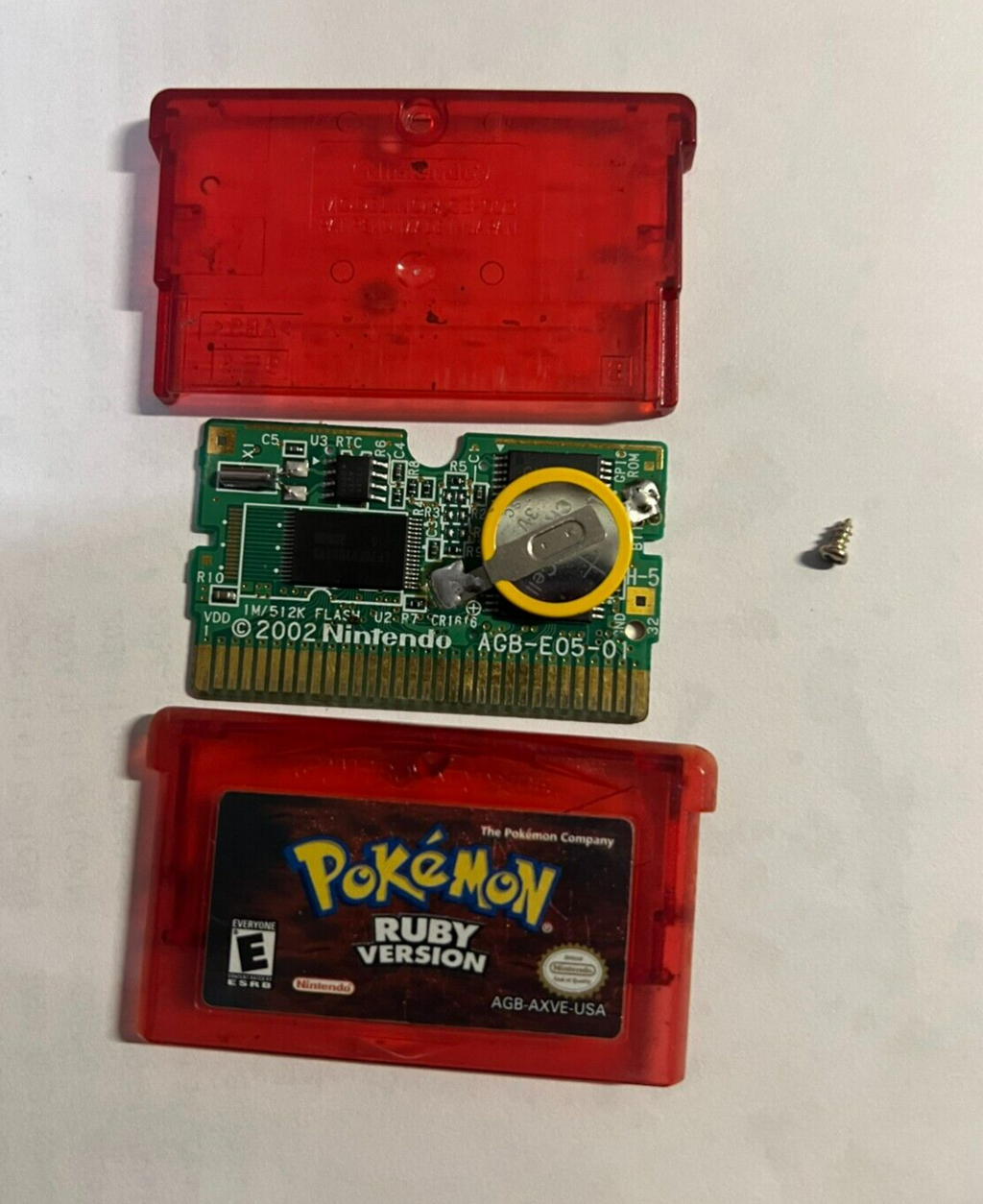 Pokemon Ruby Version (Nintendo GBA) Cartridge Only