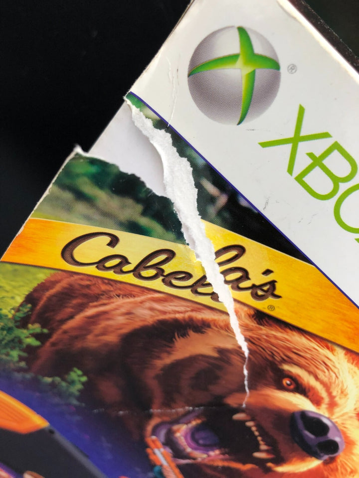 ACTIVISION: Cabela's BIG GAME HUNTER - Hunting Party XBOX 360 *NEW, DAMAGED BOX*