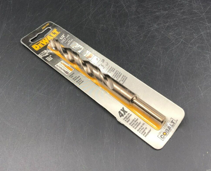DeWalt 1/2" Pilot Point Stainless Steel Drill Bit (DWA1232) - NEW
