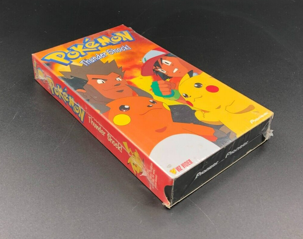 Pokemon Vol. 5: Thunder Shock! - Pikachu vs. Raichu (VHS Tape, Series) - NEW
