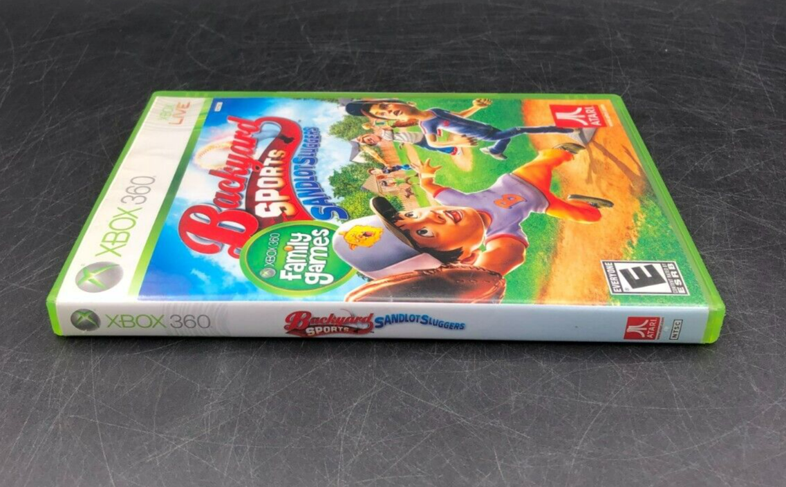 Backyard Sports: Sandlot Sluggers (XBOX 360) w/ Manual