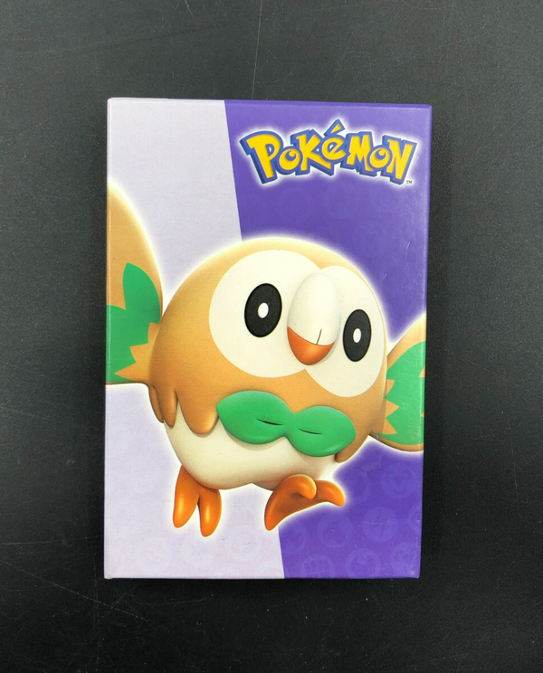 2022 McDonalds Happy Meal Pokemon Match Battle Pack Rowlet - Purple Toy - NEW~~