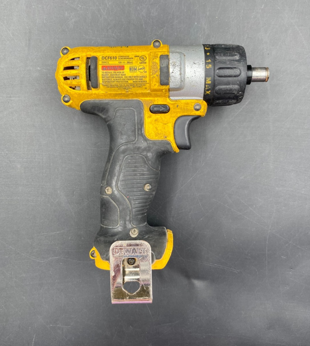 DeWalt DCF610 12V Max Cordless Screwdriver (Tool-Only)