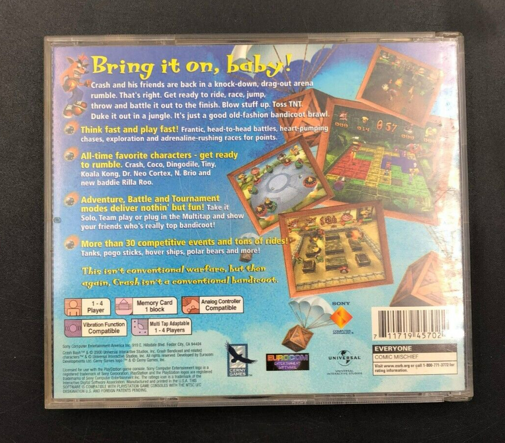 Crash Bash Sony PlayStation 1